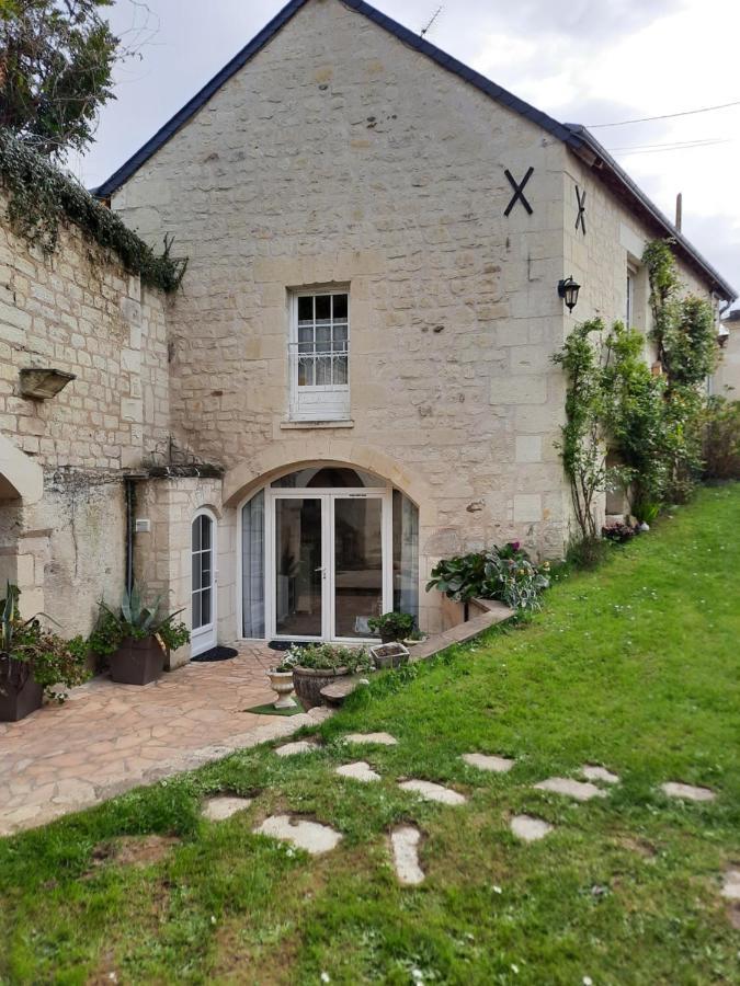 Esprit Troglo Villa Beaumont-en-Veron Exterior photo